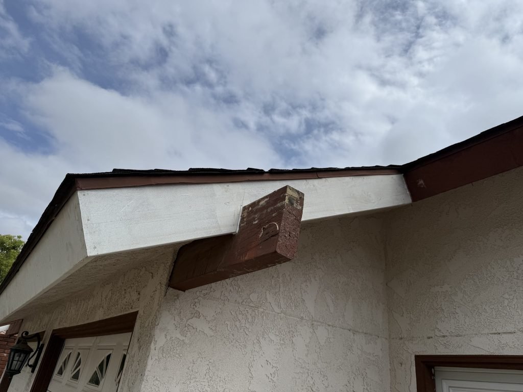New fascia board replacement